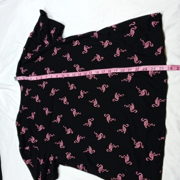 Gold Rush flamingo womens large t-shirt - Picture 5 of 6